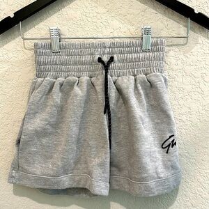 Gorilla Wear Gray Boxing Shorts In XS